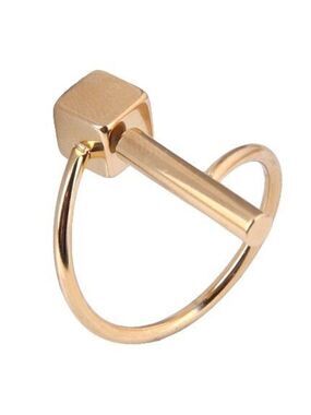 Fashion Stainless Steel Simple Vertical Strip Rubik's Cube size 6